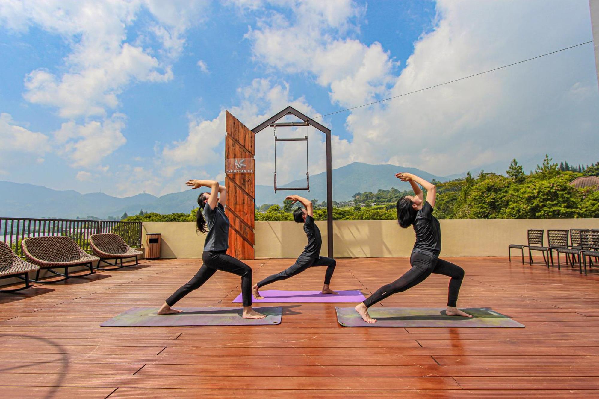 The Botanica Sanctuary Hotel Пунсак Екстериор снимка The Yoga Deck